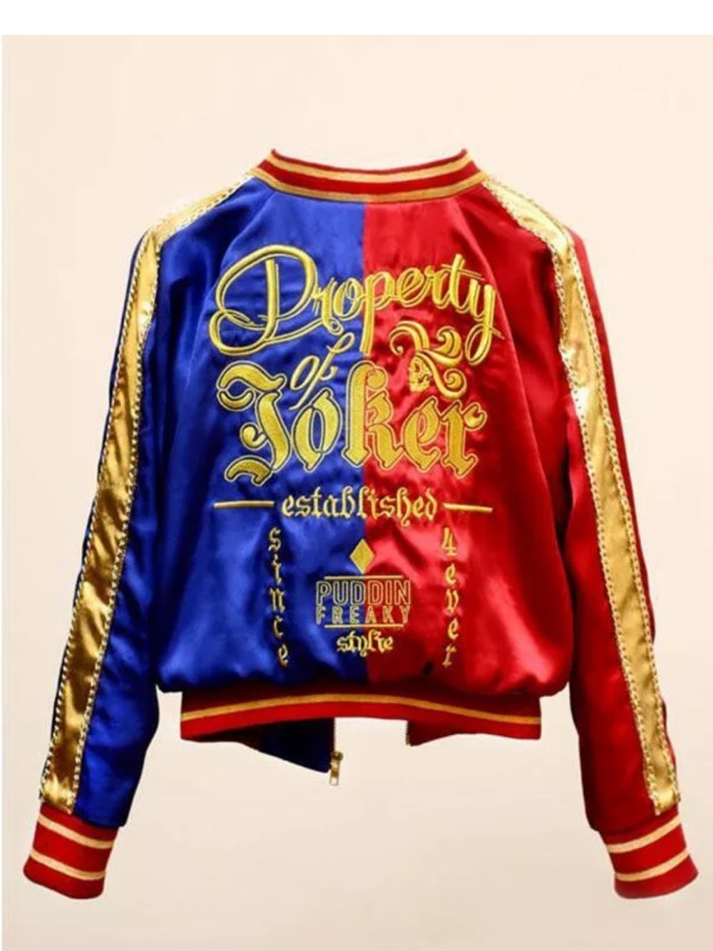 Girls Charlie Quinn Suicide Squad Jacket